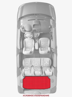 ЭВА коврики «Queen Lux» багажник для Mercedes CL 63 AMG